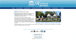 Desktop Screenshot of hamwayhomes.com